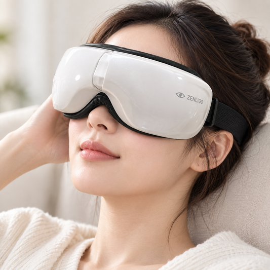 Zenligo Vibration & Heat Eye Massager with Wireless Music