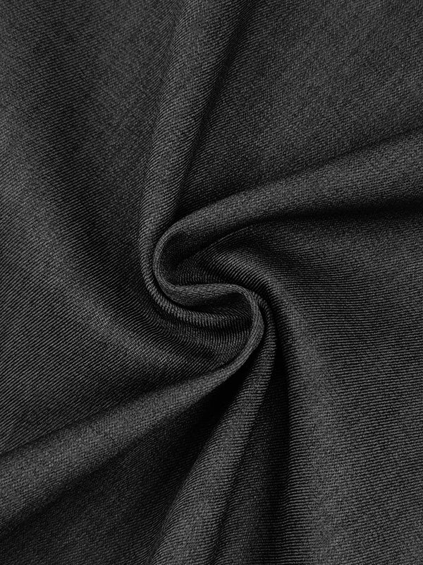 Women’s High Waisted Wide Leg Suit Pants – Asymmetric Design Trouser