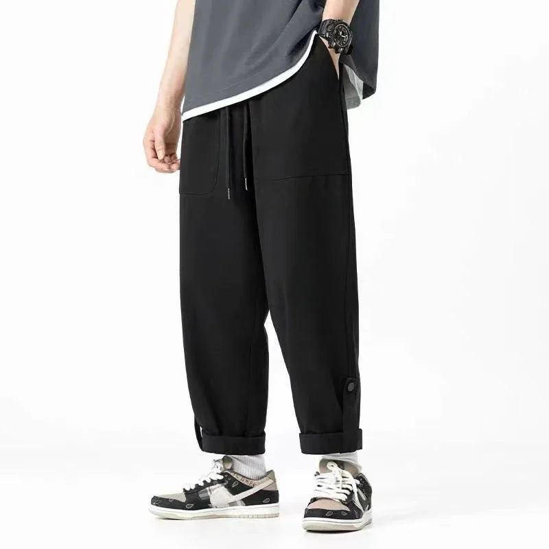 Men’s Baggy Cargo Pants – Casual Loose Fit Trousers