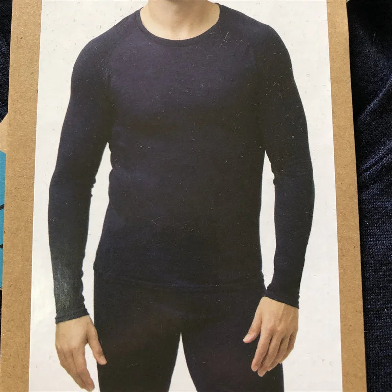 Men’s 100% Merino Wool Base Layer Top – Lightweight 150g Long Sleeve
