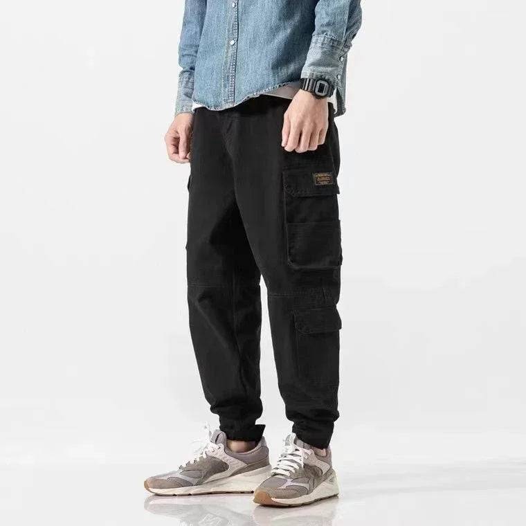 Men’s Baggy Cargo Pants – Casual Loose Fit Trousers