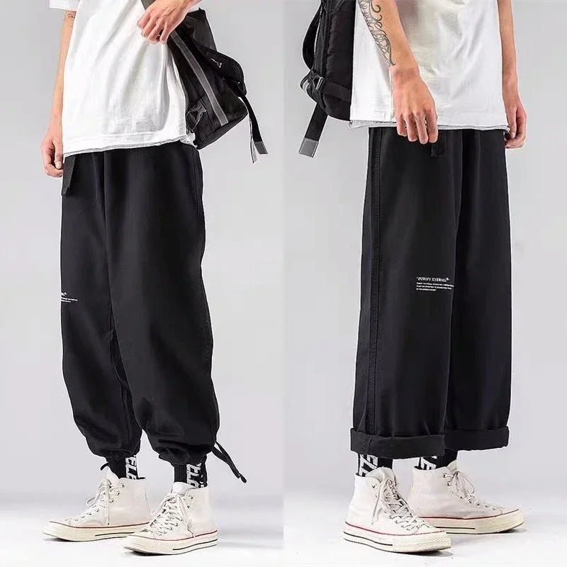 Men’s Baggy Cargo Pants – Casual Loose Fit Trousers
