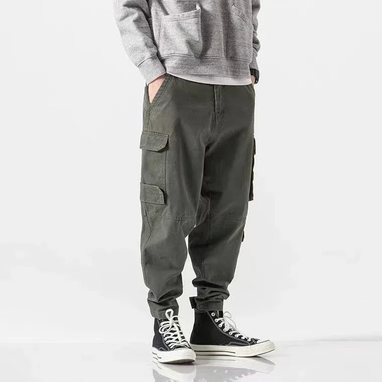 Men’s Baggy Cargo Pants – Casual Loose Fit Trousers