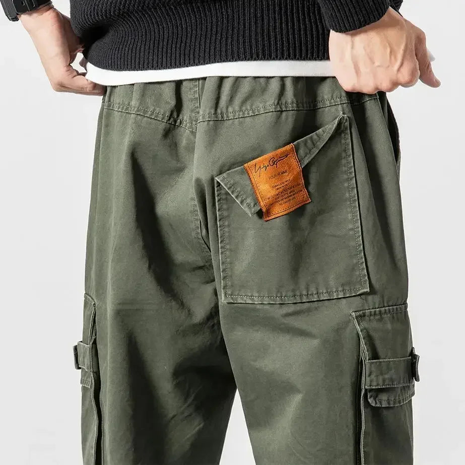 Men’s Baggy Cargo Pants – Casual Loose Fit Trousers