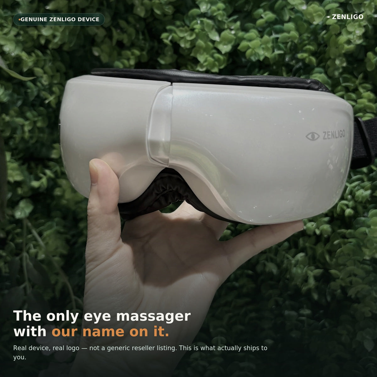 Zenligo Vibration & Heat Eye Massager with Wireless Music
